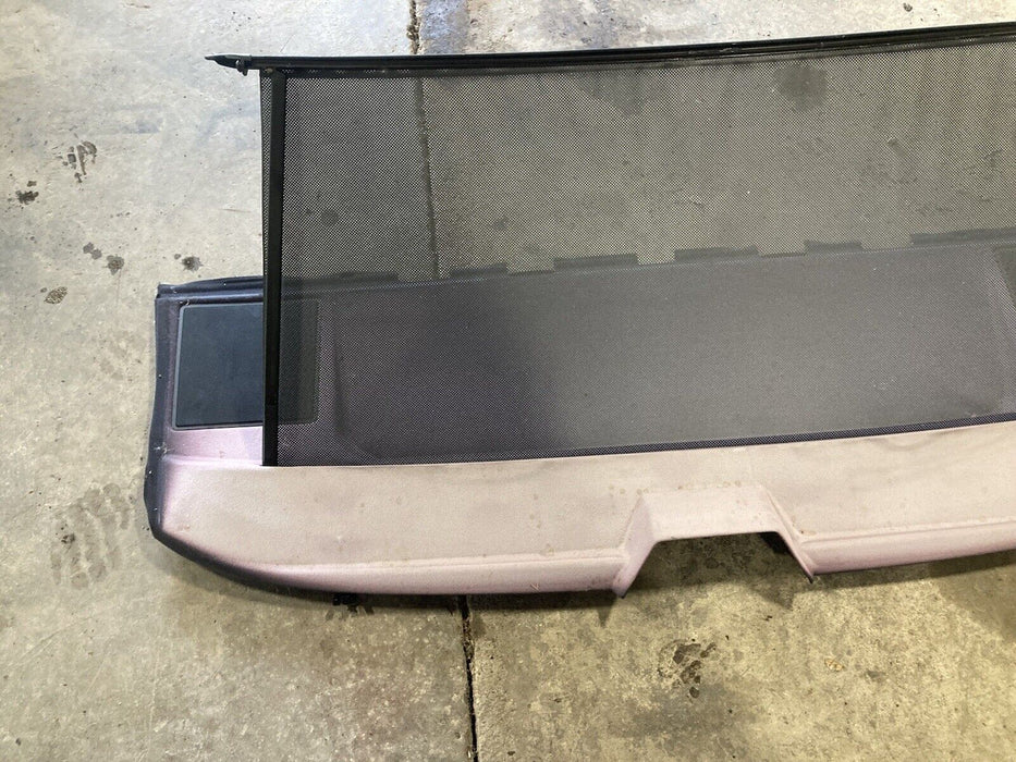 1986-1994 BMW 7 Series E32 Parcel Shelf Rear Hat Deck Trim W/ Blind OEM #835M