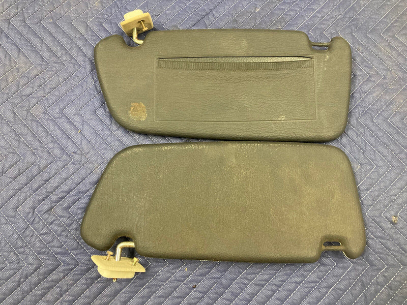 1975-1985 Volvo 242 240 244 245 Sun Visors Pair Trim Interior Tan OEM #1610M