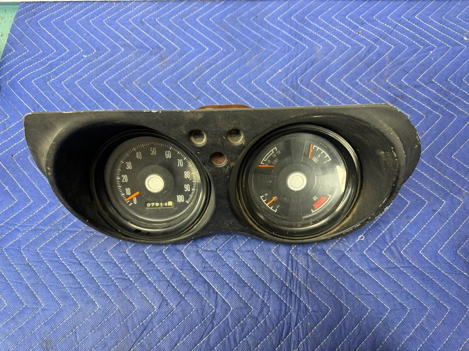 1971-1977 Dodge Chrysler Van Instrument  Cluster Gauges 302578 Black OEM #3266E