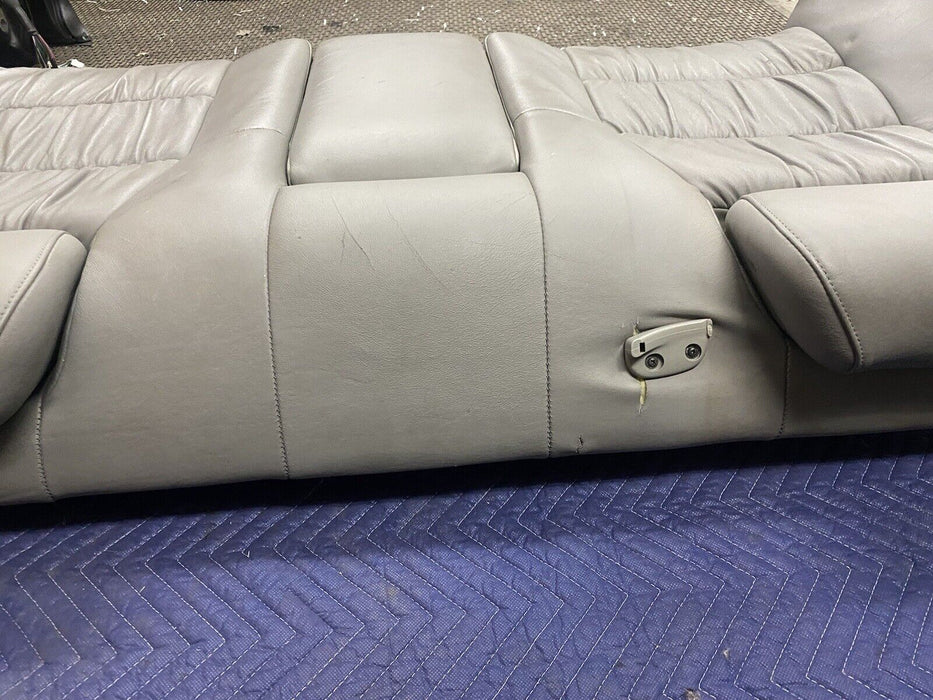 1997-2001 Lexus ES300 Toyota Rear Leather Seat Bench Gray Headrests OEM #2303E