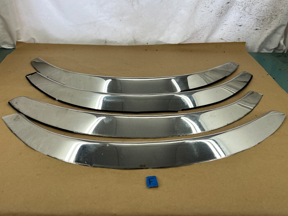 1979-1985 Mercedes 300SD W126 Wheel Well Arch Chrome Trim Set of 4 OEM #311EM