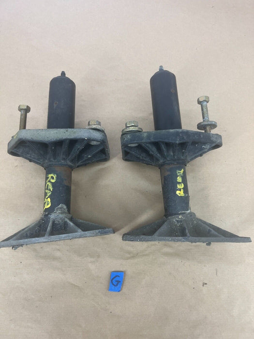 1979-1985 Mercedes 300SD W126 Sedan Bumper Shocks Rear Pair 1268803235 OEM#314EM