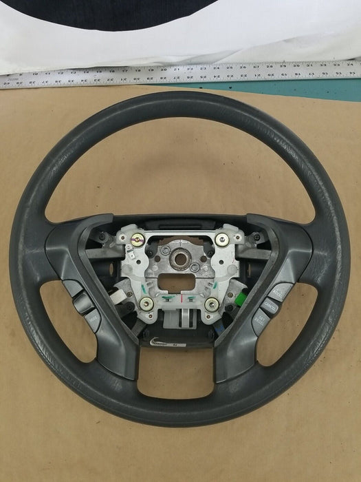 03-06 HONDA ELEMENT STEERING WHEEL w/ volume cruise controls, gray #CNj514