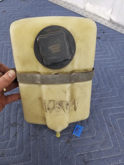 Volvo 240 244 245 Coolant Antifreeze Overflow Expansion Reservoir Jug OEM #2625