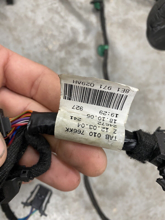 02-08 Audi S4 A4 Front Right Passenger Side Window Motor Wiring Harness #1436E