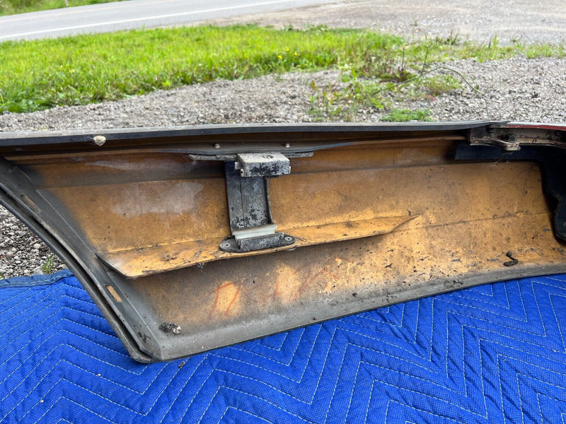 1979-1985 Mercedes 300SD W126 Sedan Rear Bumper Gray Chrome OEM #316EM