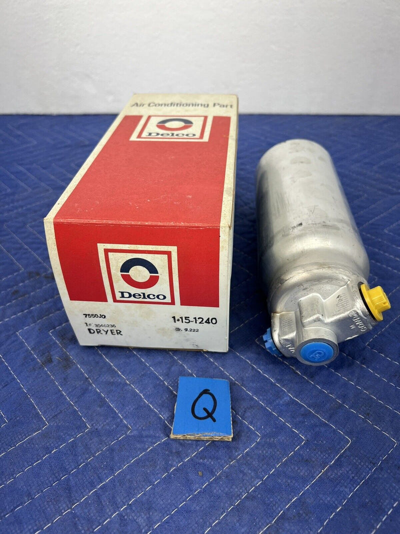 1968-1972 Corvette C3 A/C Receiver Dryer AC Catcher Delco NOS 3046236 OEM #3323E