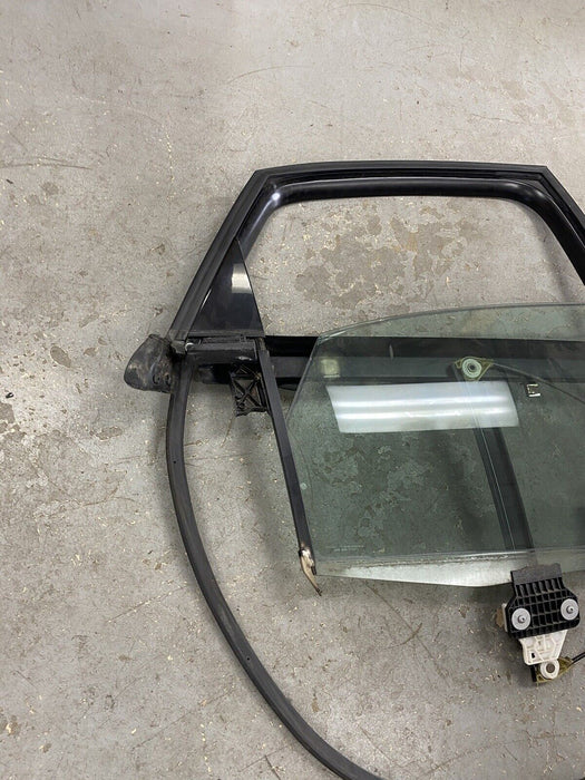 02-08 Audi A4 B6 Passenger Rear Upper Door Frame & Window Tracking OEM #1533E