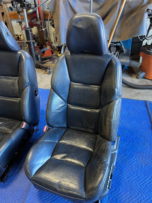 2005-2007 Volvo S60R V70R Front LH & RH Nordkap Leather Power Seats OEM #1112EM