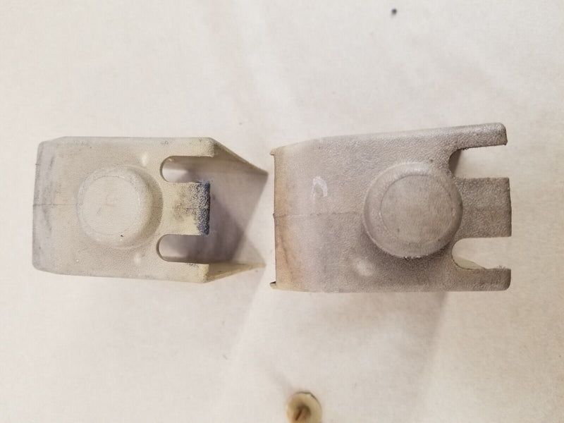 Volvo 240 244 245 Outer Seat Track Trim Lower Tan L & R OEM #2667E