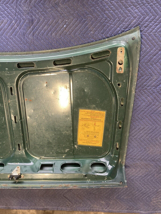 1975-1985 Volvo 242 240 244 245 Rear Trunk Deck Lid  Coupe Green OEM #1693M