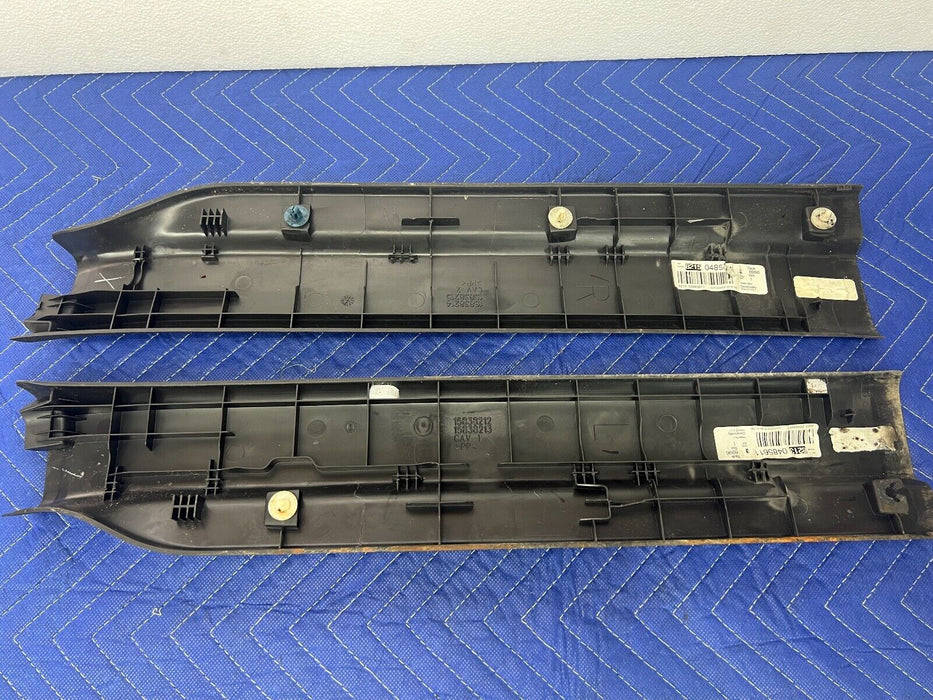 2006-2010 Hummer H3 LH & RH Pair Door Sill Scuff Plate Trim 15838212 OEM #1374EM