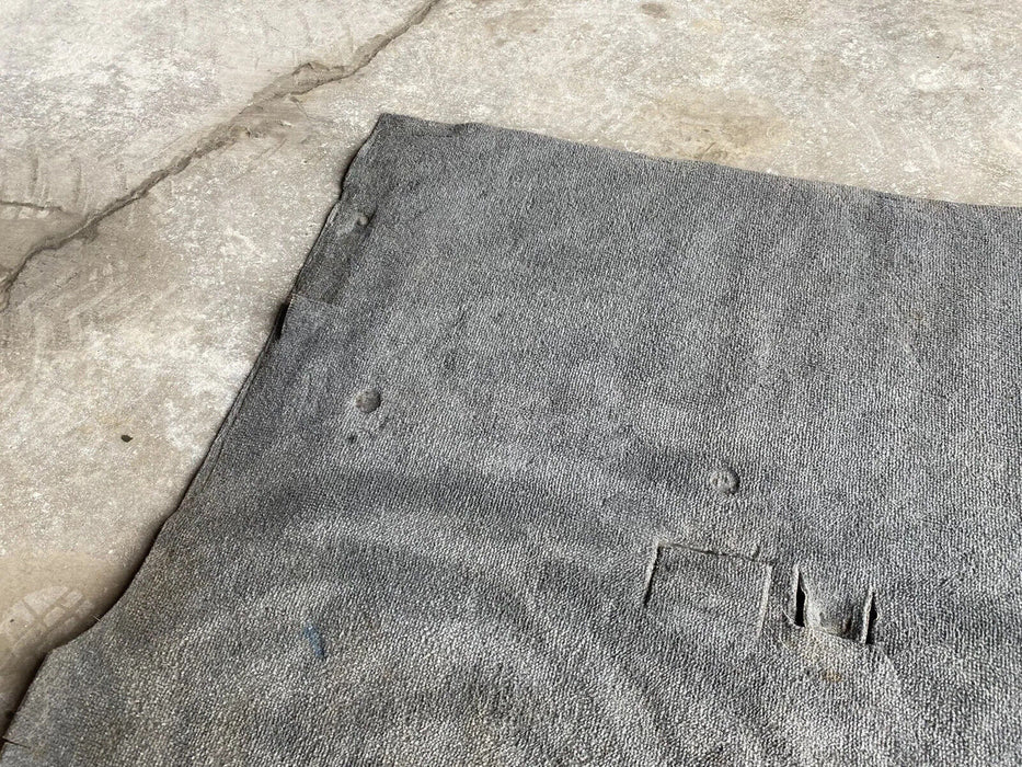 99-01 ISUZU VEHICROSS OEM Rear Gray Carpet Cloth Cargo Trunk 897198-5131 #1354E