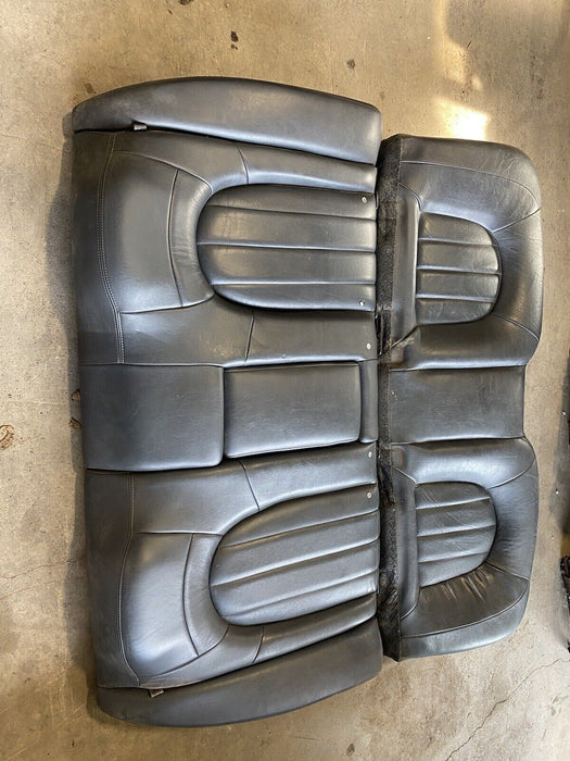 2001-2004 Chrysler 300M RH & LH Front Black Leather Power Bucket Seats OEM #56MC