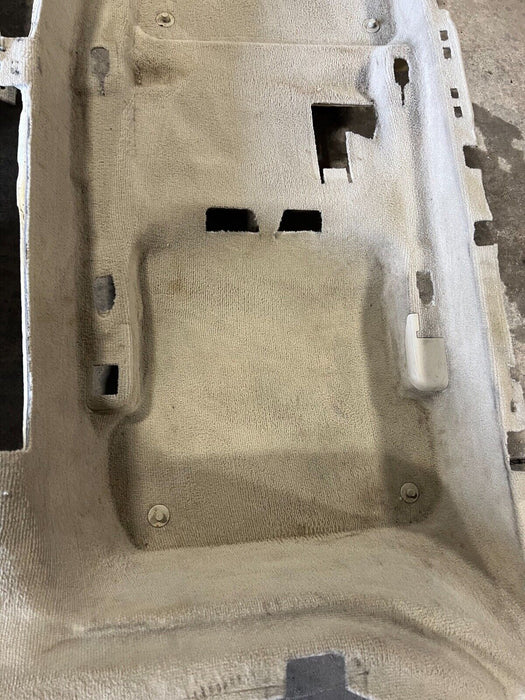 02-12 Audi A4 B6 Sedan Interior Molded Tan Carpet Liner Front & Rear OEM #172EM