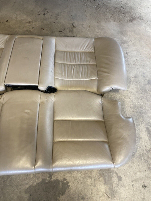 1986-1994 BMW 7 Series E32 Rear Bench Seat Tan Leather  1 964 202 OEM #1015M