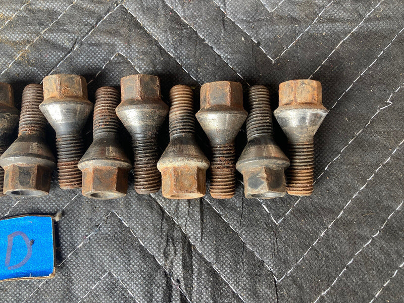 1982-1994 BMW E30 318i 325i Lug Bolts Nuts Lugs Wheel Factory  16 OEM #2285M