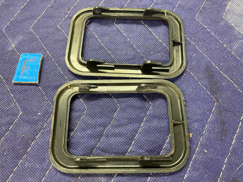 1984-1991 BMW 318i 325i E30 Door Handle Trim Set Of 2 Interior OEM #2645M