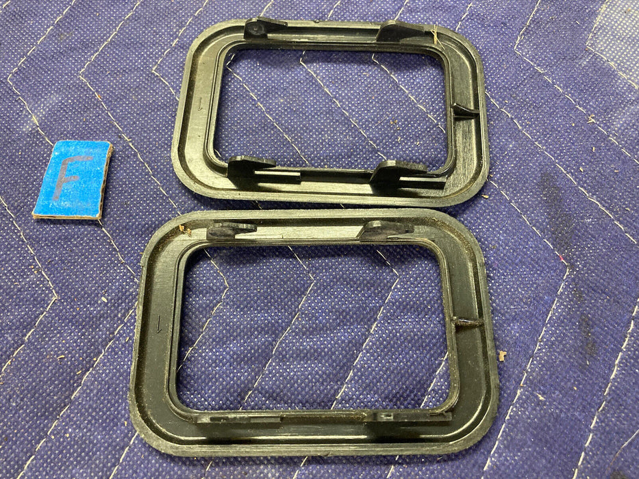 1984-1991 BMW 318i 325i E30 Door Handle Trim Set Of 2 Interior OEM #2645M