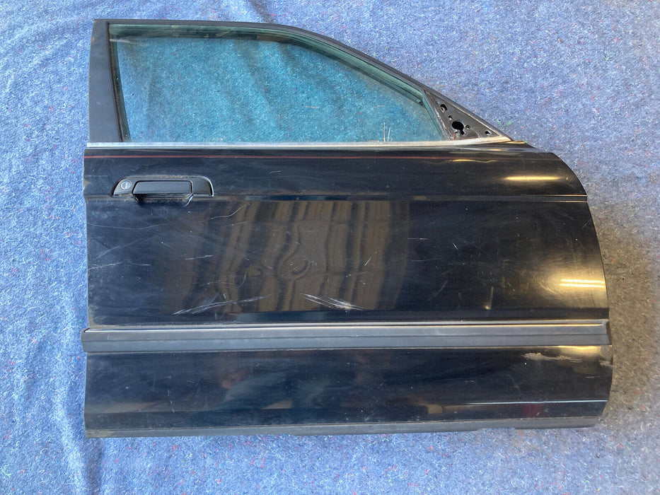 1986-1994 BMW 7 Series E32 Passenger Front Door Right Panel Black OEM #798M