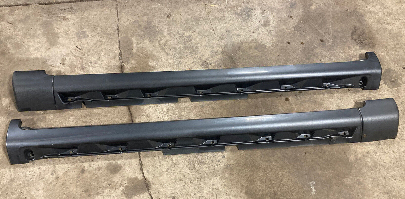 2005-2007 Volvo S60R S60 Side Skirt Trim Gray Pair Rocker Panel Covers #1471M