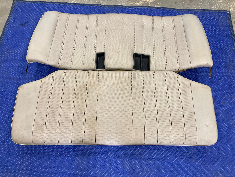 1984-1991 BMW 318i 325i E30 Rear Bench Seat Coupe Top Bottom 1933929 OEM #2527M