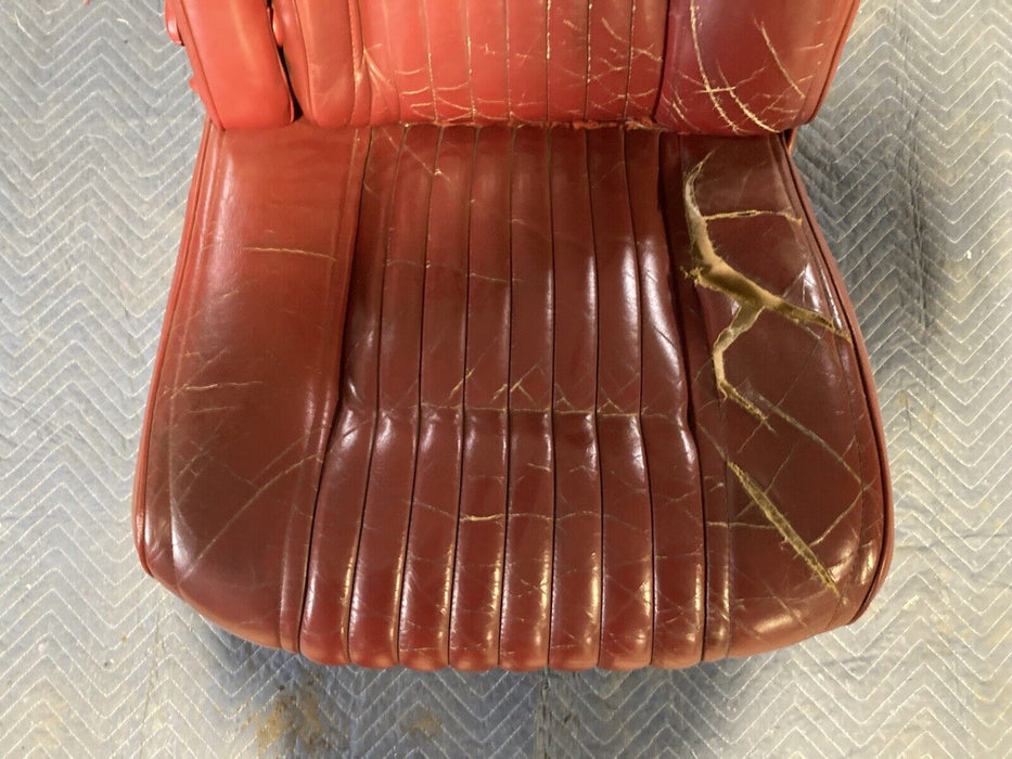 1976-1979 Cadillac Seville Left Front Seat Drivers Side Red Leather #1746M