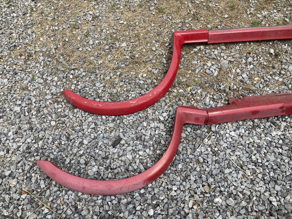 BMW 325ix OEM Red Body Kit - Fender Flares Side Skirts 325e 318i 325i E30 #63M