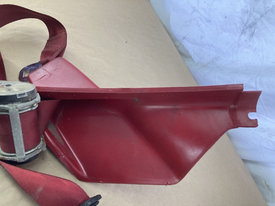 1976-1979 Cadillac Seville Left Front Seat Belt Retractor Red Driver OEM #1795M