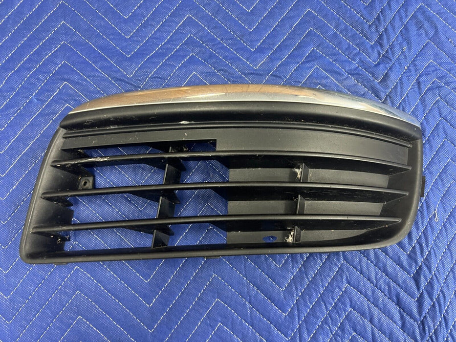 2006-2010 VW Jetta 2.5L Left Fog Light Cover Grille w/Chrome 1K0853665F OEM#65MC