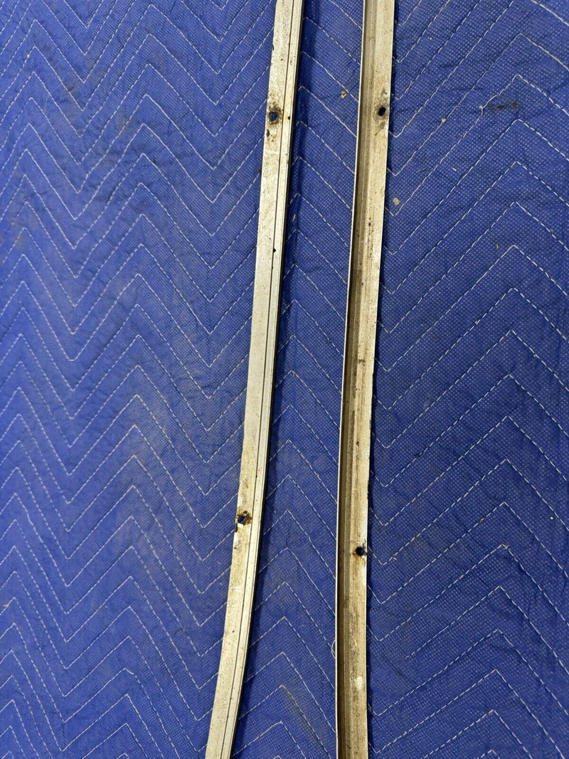 1968-1969 Corvette C3 Rocker Panel Cover Pair Trim Strip L & R Upper OEM #3233E