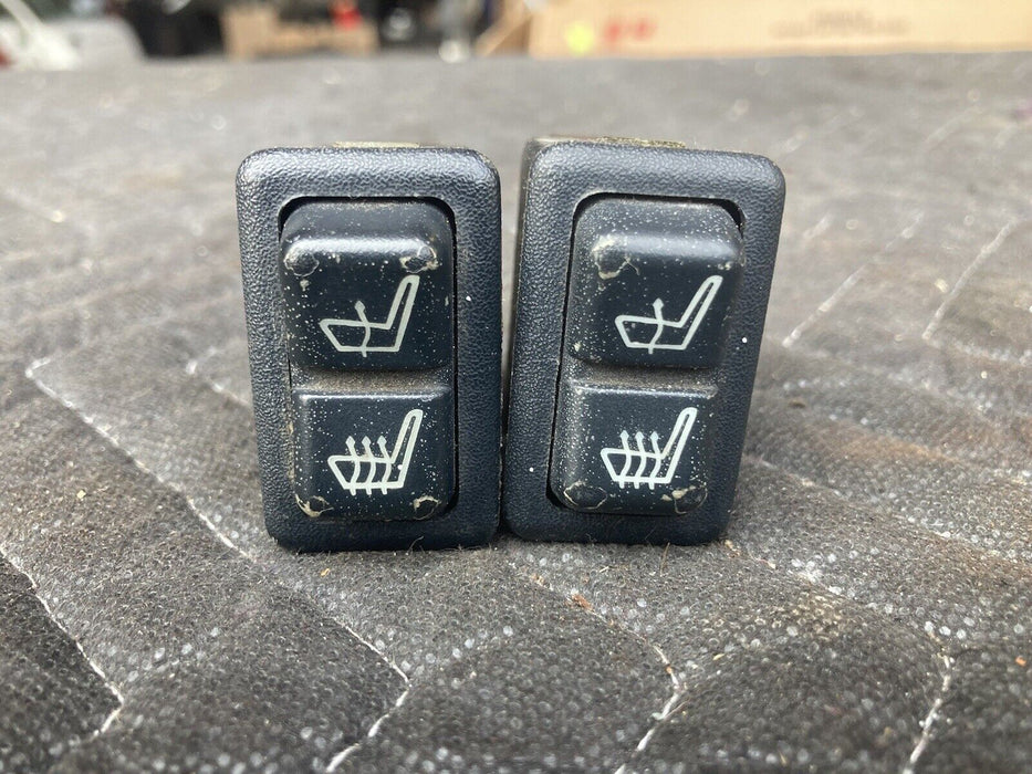 1982-1994 BMW E30 318i 325i 1381218 Heater Seat Switch Pair 2 OEM #2143M