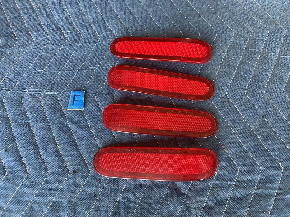 2001-2004 Chrysler 300M Full Set LH & RH Third Rear Brake Light Lenses #43MC