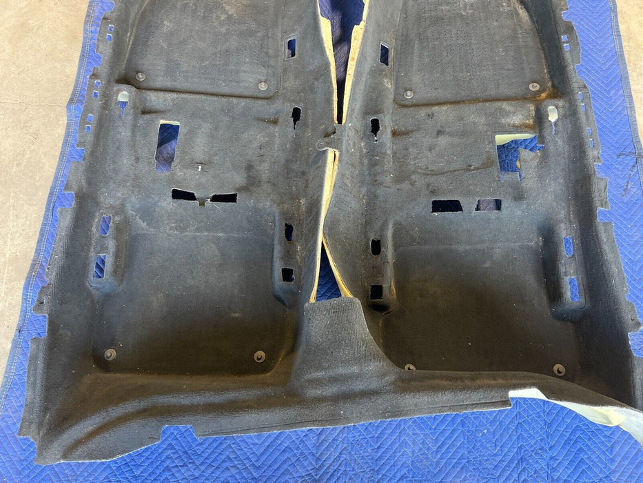 2003-2009 Audi S4 B6 B7 8E Interior Black Molded Carpet Set 8E1863021 OEM #558EM