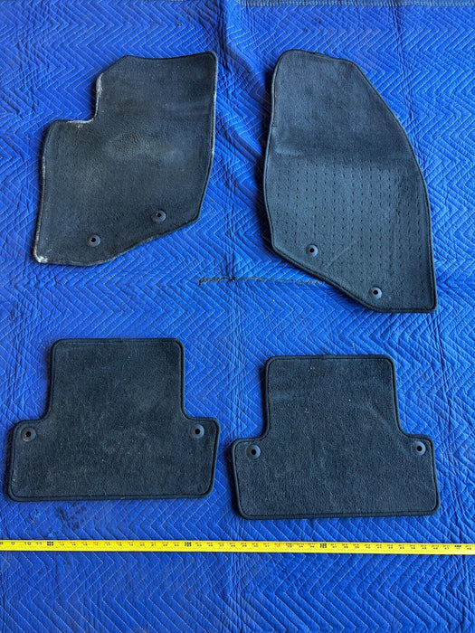 2005-2007 Volvo S60R RH & LH Front & Rear Blue Carpet Rug Floor Mats OEM #1096EM