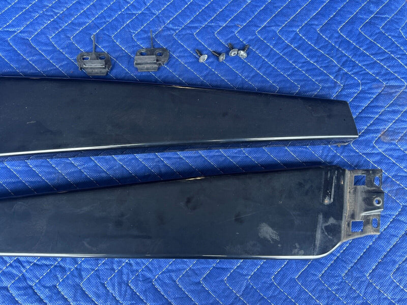 2003-09 Audi S4 B6 B7 8E Exterior B Pillar Trim Molding R & L 8E0853289 OE#483EM