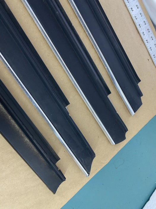 1981-1993 Volvo 240 244 245 Door Upper Sill Window Trim Door Set Of 4 OEM #2125E