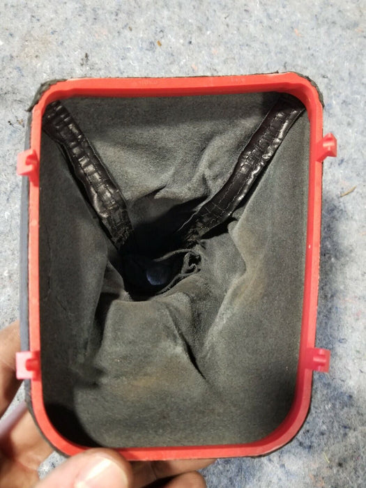 2001-2006 E46 BMW 330X MANUAL TRANSMISSION LEATHER SHIFTER BOOT OEM #254CN