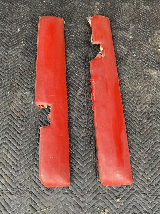 1961-1964 Buick Electra 225 Coupe Door Arm Rest Handles L & R Red OEM #2956E