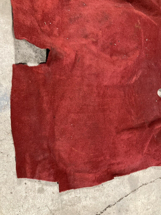 1976-1979 Cadillac Seville Trunk Liner Carpet Red Rug Floor Rear OEM #1750M