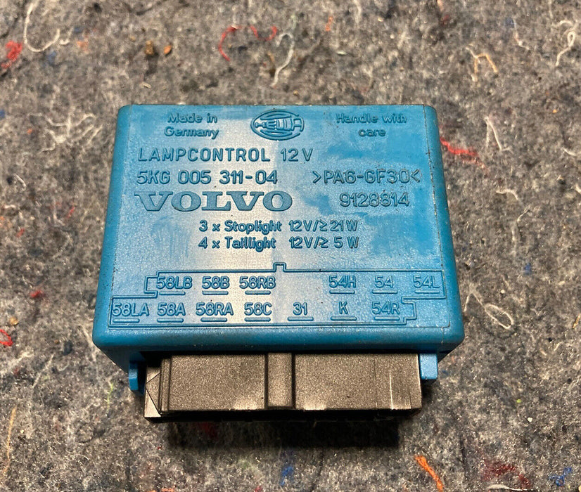 1992-1997 Volvo 850 Lamp Control Relay Unit 5kg 9128814 #617M