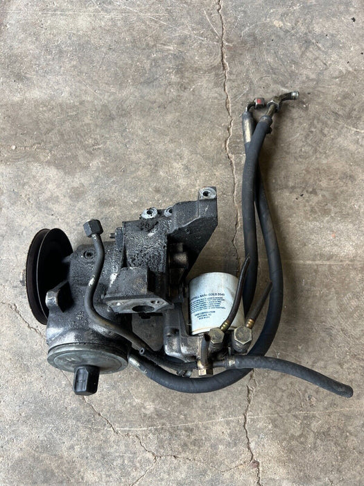 1979-85 Mercedes 300SD W126 Power Steering Pump & Fuel Filter Assembly OEM#415EM