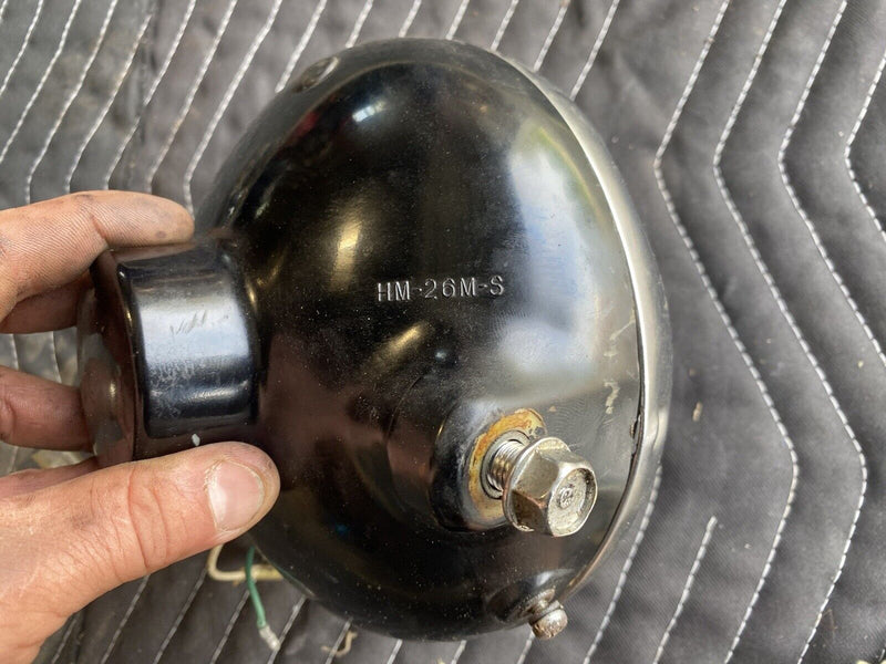 1974 Honda CB360 CB360T Headlight Assembly Lens & Bucket OEM Motorcycle #3027E