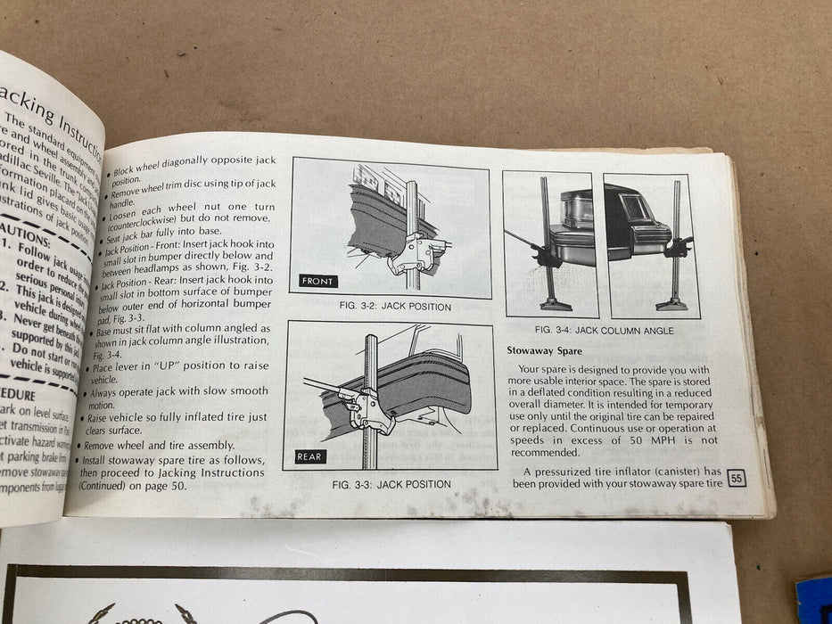 1976-1979 Cadillac Seville 1977 Owners Manual Book Original GM OEM #1850M