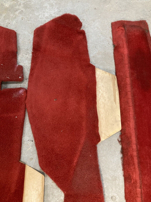 1976-1979 Cadillac Seville Interior Rear Carpet Parcel Shelf Red GM OEM #1865M