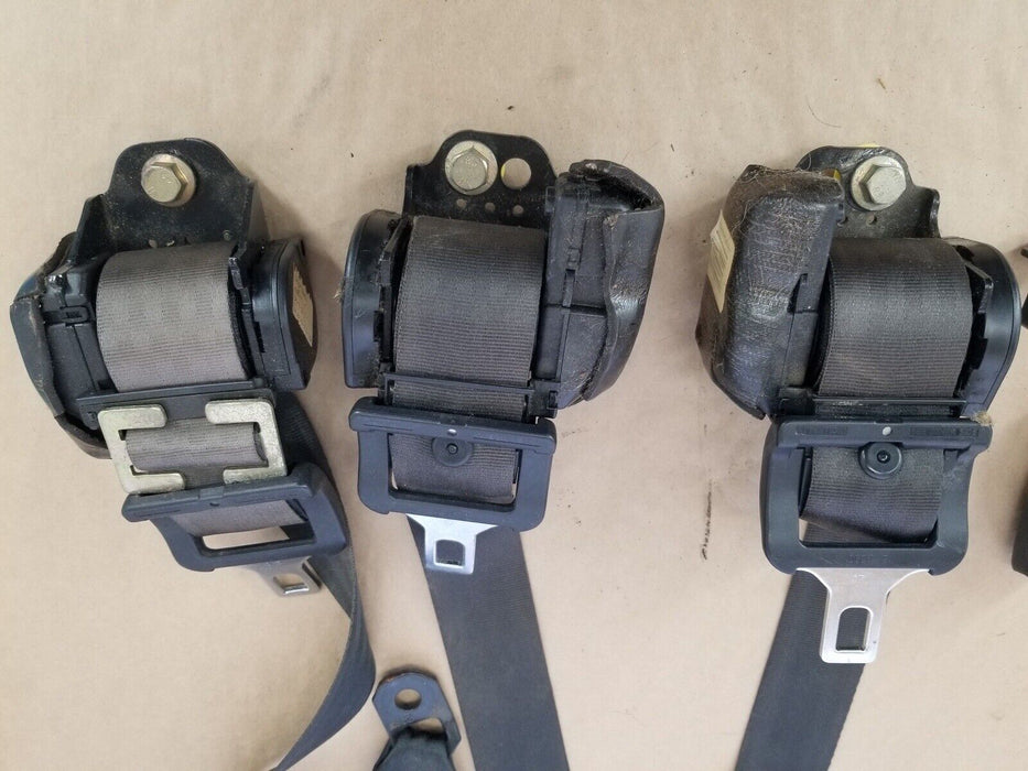 1992-1997 Volvo 850 850R Rear Seat Belt Retractor Set & Buckles x3 OEM #2788E