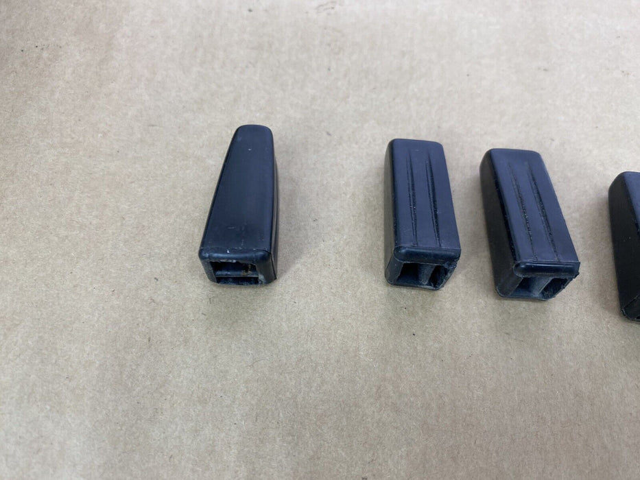 1973-1974 Volvo 144 145 Black Door Latch Handle Cover Pull Set of 4 OEM #2486EJ