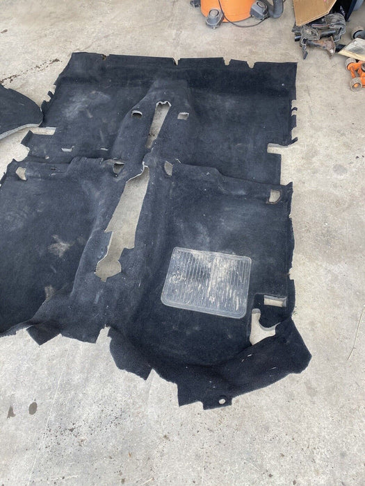 1998-2005 Land Rover Freelander Black Carpet Set Front & Rear OEM #2910E