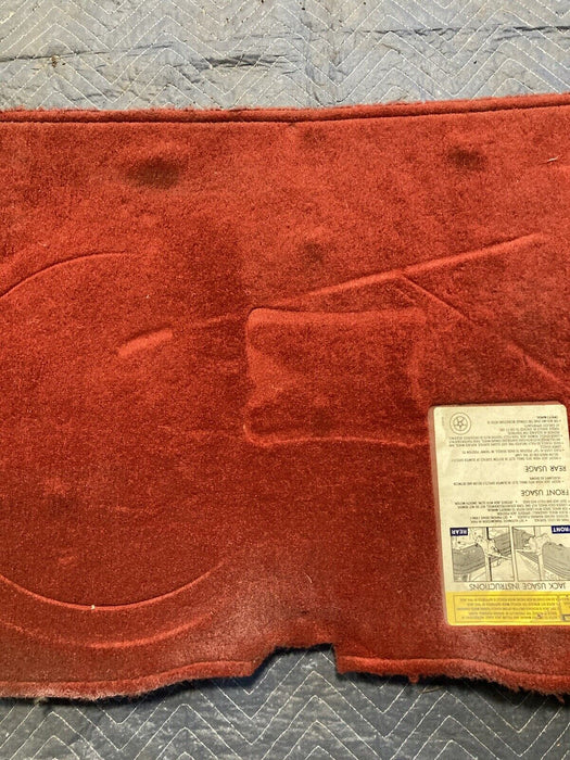 1976-1979 Cadillac Seville Trunk Liner Carpet Red Cover Floor Rear OEM #1751M