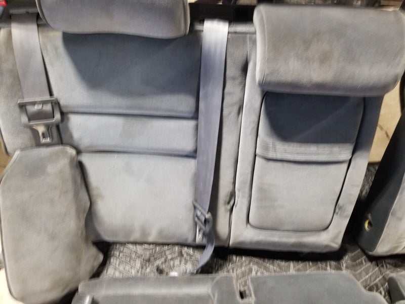 1998- 2000 Volvo V70 S70 V70R Rear Seat Set Gray Cloth OEM #358AN